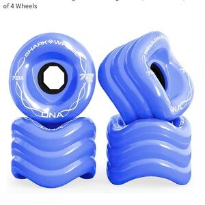Shark Wheel Blue Skateboard Wheels